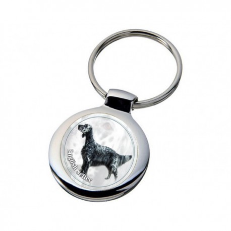 Nyckelring med Engelsk Setter