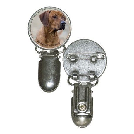 Nummerlappshållare med Rhodesian Ridgeback