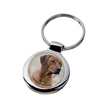 Nyckelring med Rhodesian Ridgeback