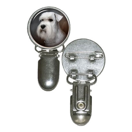 Nummerlappshållare med Schnauzer