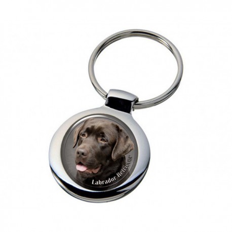 Nyckelring med Labrador