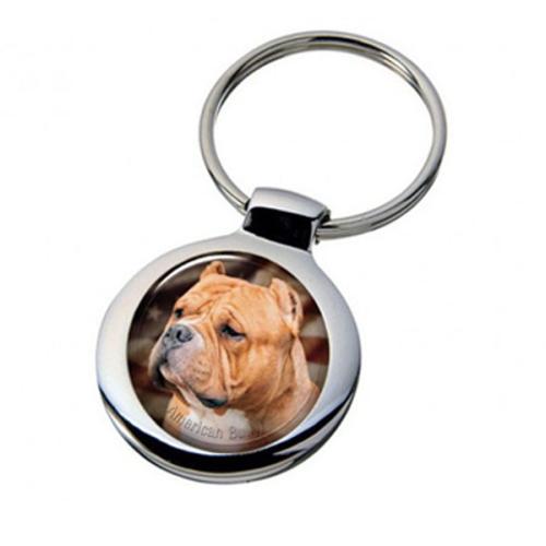Nyckelring med American Bully
