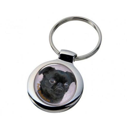 Nyckelring med Petit Brabancon