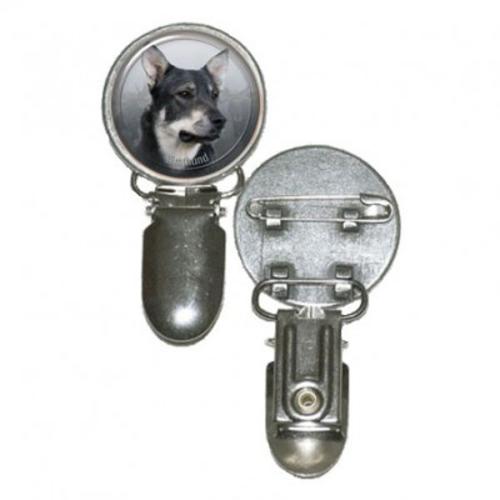 Nummerlappshållare med Jämthund