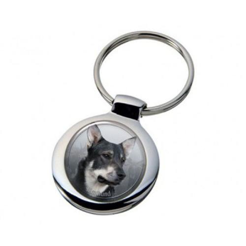 Nyckelring med Jämthund