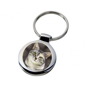 Nyckelring med Kattmotiv