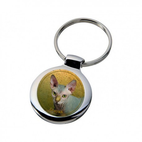 Nyckelring med Kattmotiv