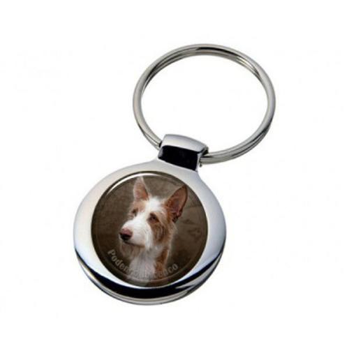 Nyckelring med Podenco Ibicenco