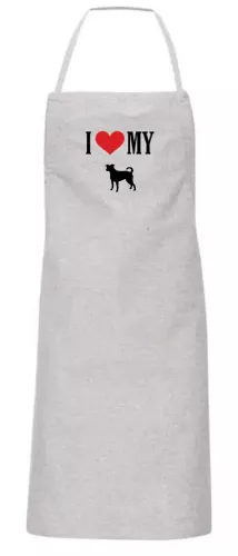 Förkläde med Dvärgschnauzer