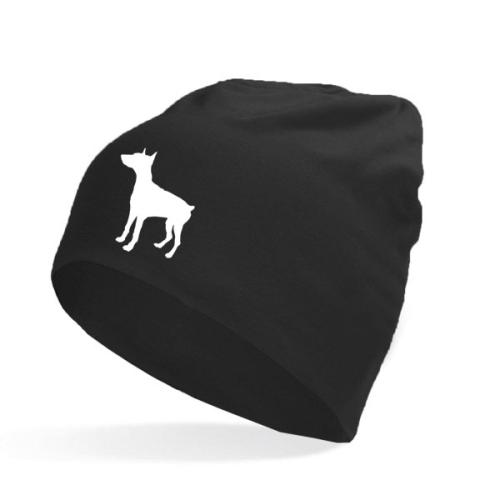 Barnmössa med Dobermann