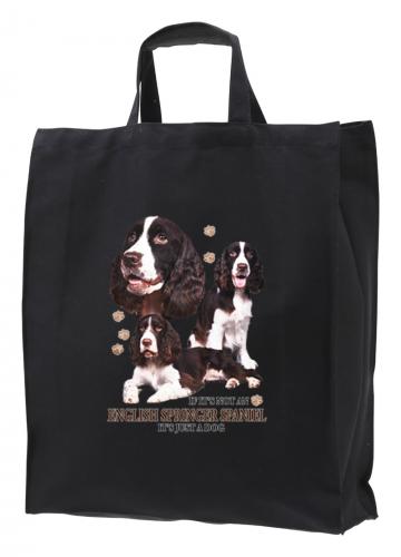 Tygkasse med Engelsk Springer Spaniel
