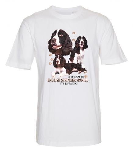T-shirt med Engelsk Springer Spaniel