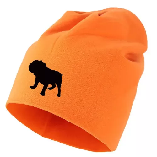 Mössa med Engelsk Bulldogg