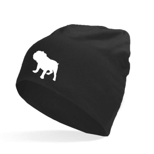 Barnmössa med Engelsk Bulldogg