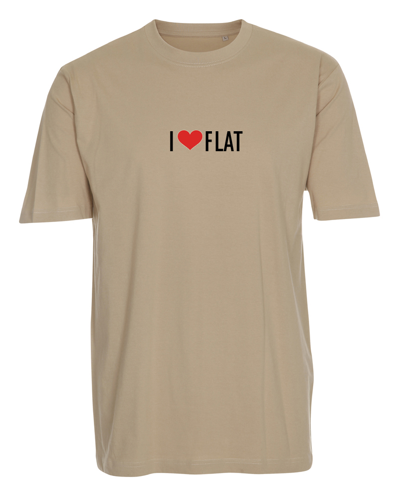 T-shirt "I Love" Flat