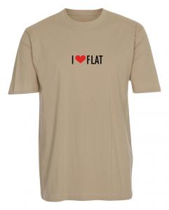 T-shirt "I Love" Flat