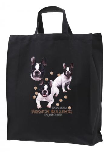 Tygkasse med Fransk Bulldogg