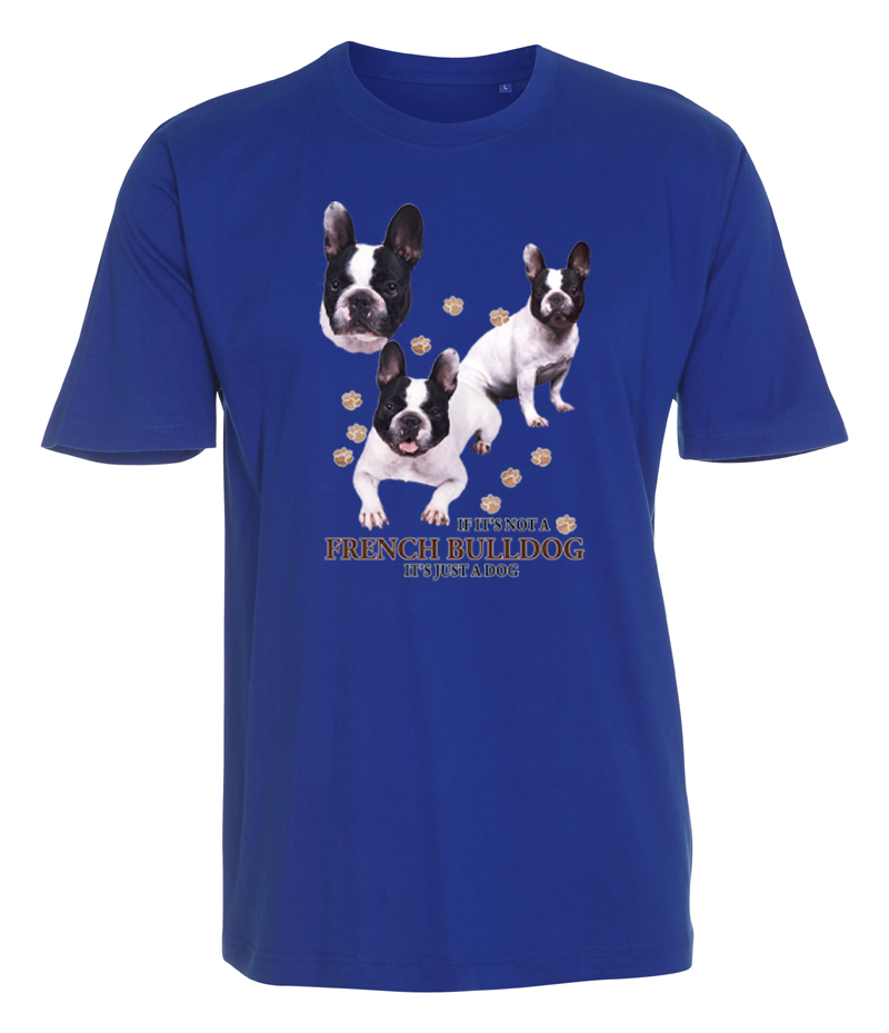 T-shirt med Fransk Bulldogg