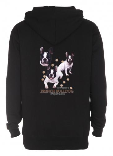 Luvtröja med Fransk Bulldogg