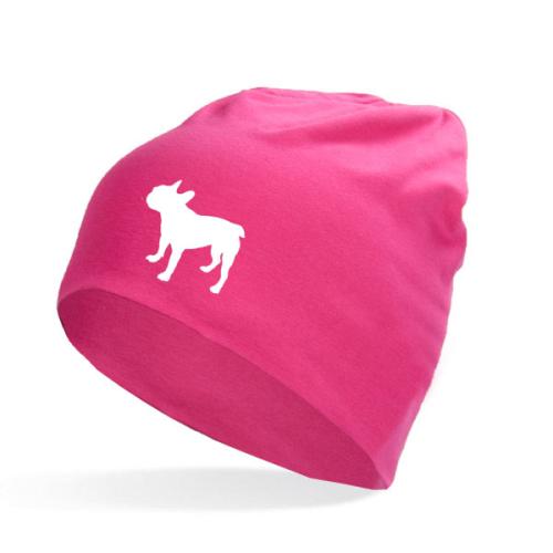 Barnmössa med Fransk Bulldogg