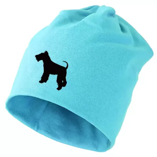 Mössa med Strävhårig Foxterrier.
