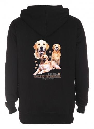 Huvjacka med Golden Retriever