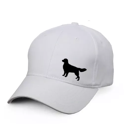 Keps med en Golden Retriever