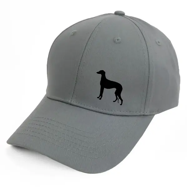 Keps med en Galgo Espanol