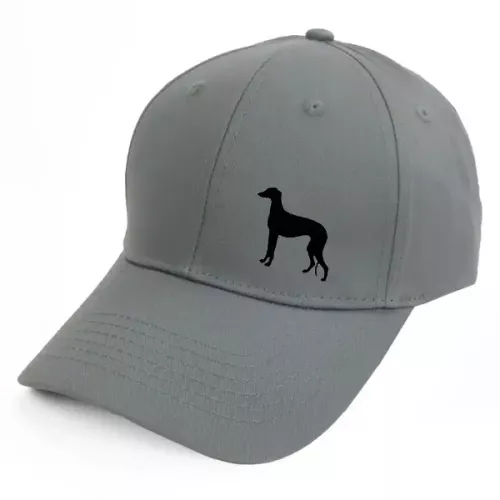 Keps med en Galgo Espanol