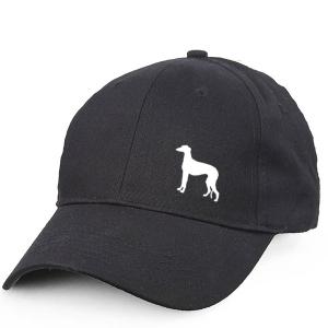 Keps i svart eller vitt med Galgo Espanol