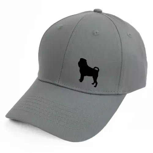 Keps med en Griffon Bruxellois