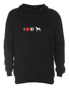 Hoodie med Greyhound