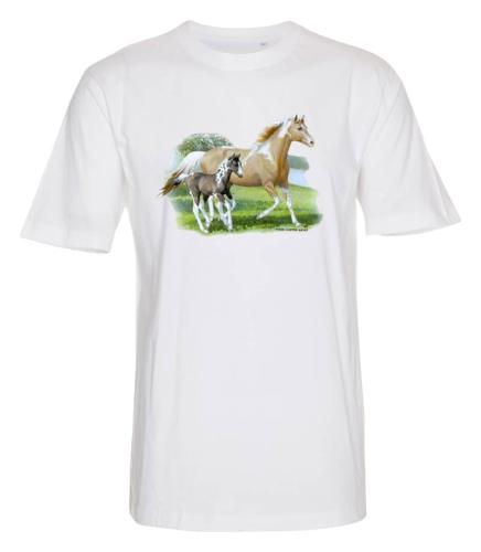 T-shirt med hästmotiv