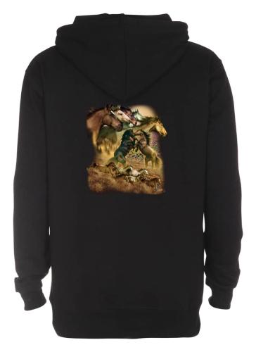 Luvtröja med Hästmotiv