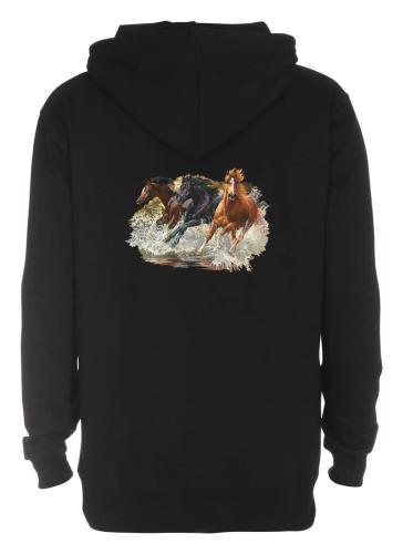 Luvtröja med Hästmotiv