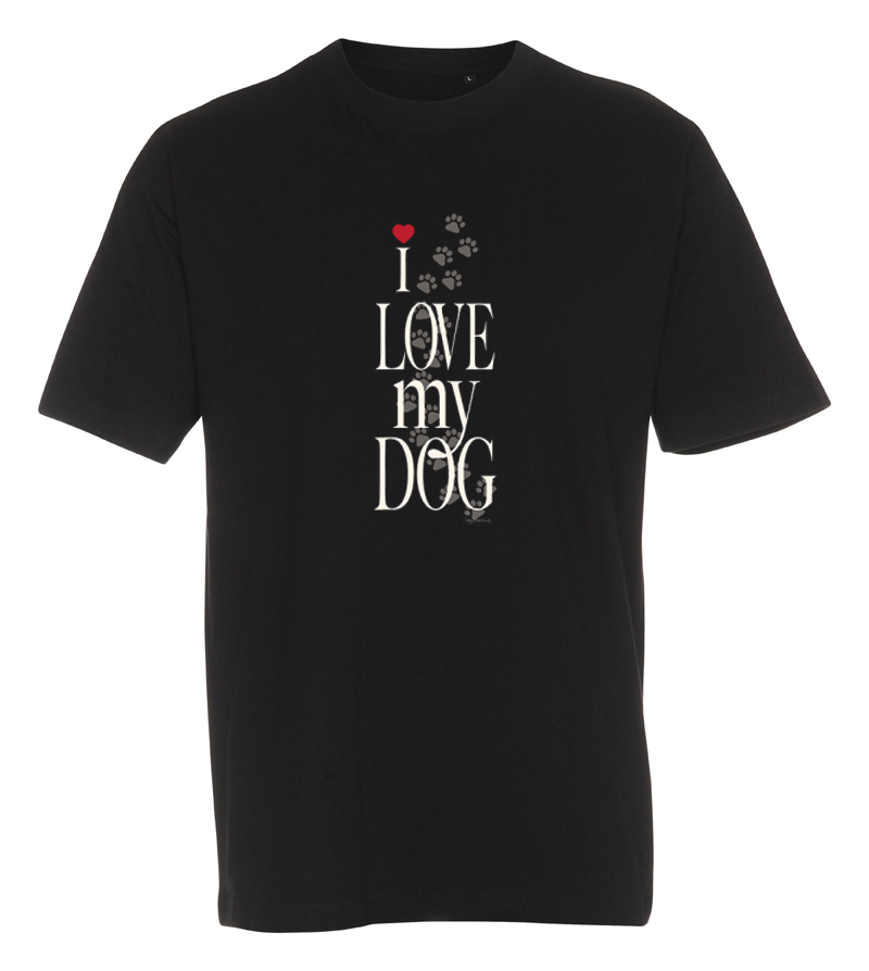 T-shirt I Love my Dog