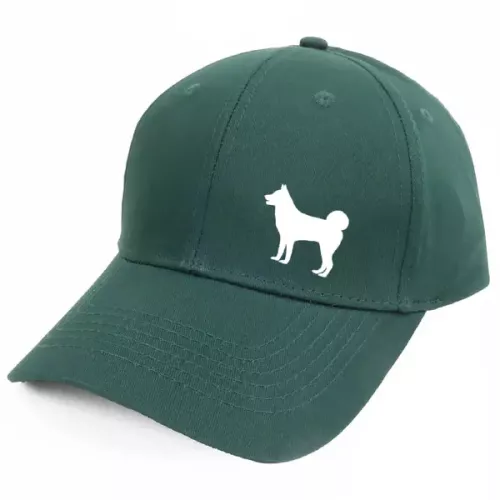 Keps med en Hälleforshund