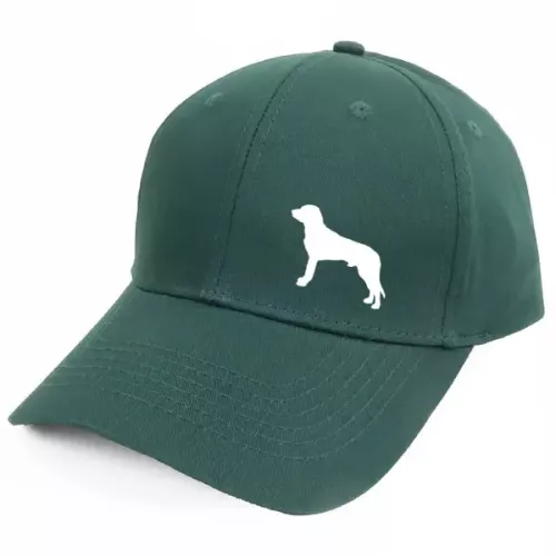 Keps med en Hannoveransk Viltspårhund