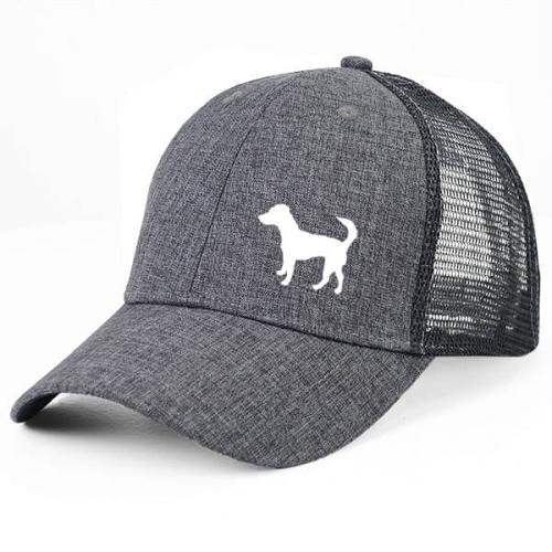 Gråmelerad Keps med Jack Russel