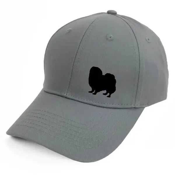 Keps med en Japanese Chin