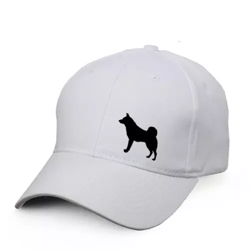 Keps med en Jämthund