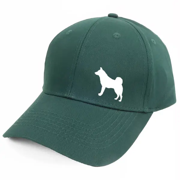 Keps med en Jämthund