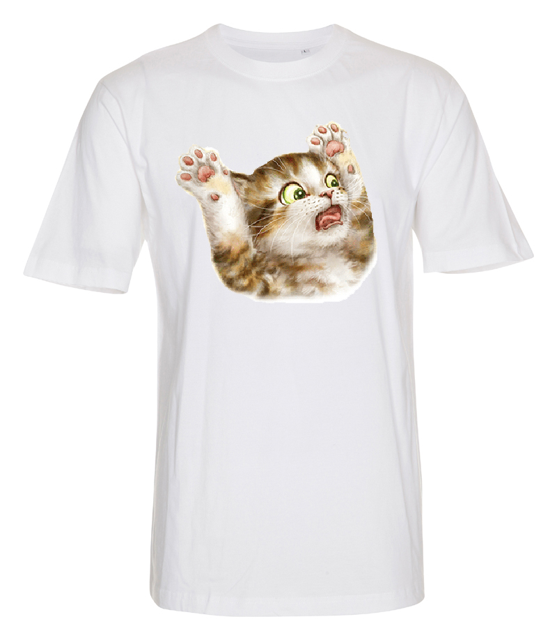 T-shirt i barnstorlek med Kattmotiv