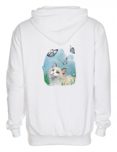 Huvjacka med Kattmotiv