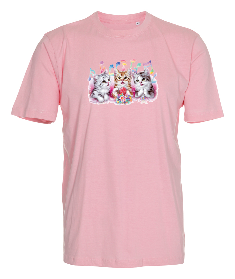T-shirt i barnstorlek med Katter