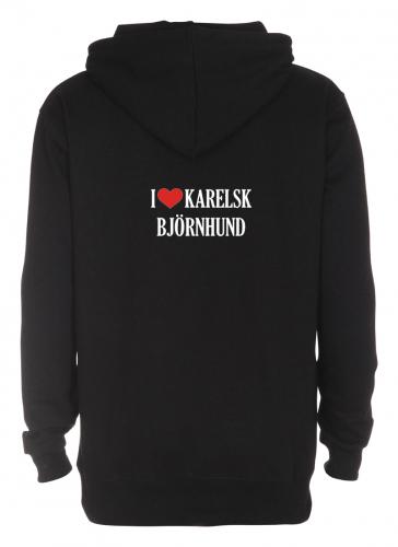 Huvjacka "I Love" Karelsk Björnhund