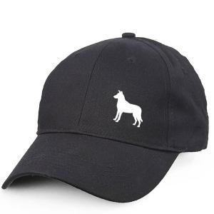 Keps i svart eller vitt med Korthårig Collie