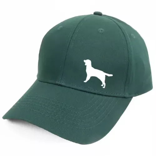 Keps med en Kleiner Münsterländer