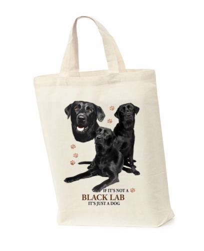 Tygkasse med Labrador