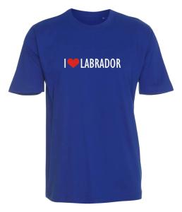 T-shirt "I Love" Labrador